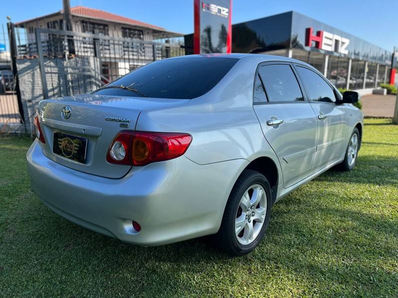 TOYOTA - COROLLA - 2009/2010 - Prata - Sob Consulta