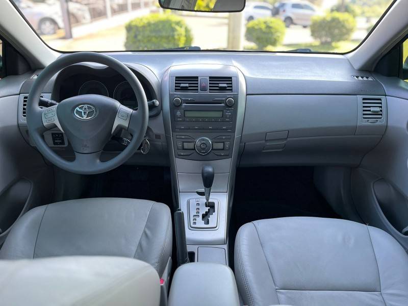 TOYOTA - COROLLA - 2009/2010 - Prata - Sob Consulta