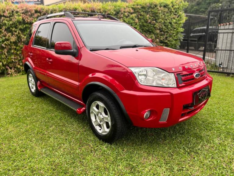 FORD - ECOSPORT - 2011/2012 - Vermelha - Sob Consulta