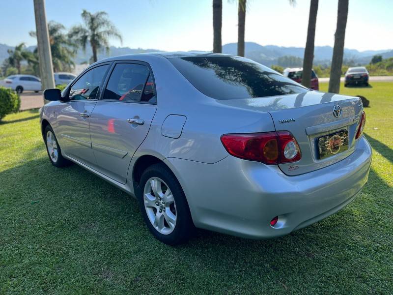 TOYOTA - COROLLA - 2009/2010 - Prata - Sob Consulta